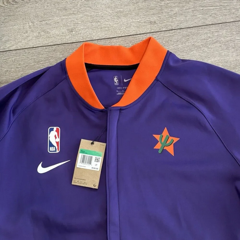 Nike Phoenix Suns City Edition Showtime Full Zip Jacket Mens XL NBA PHX‎ Suns